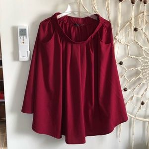 Modcloth breathtaking tiger lilies skirt L large